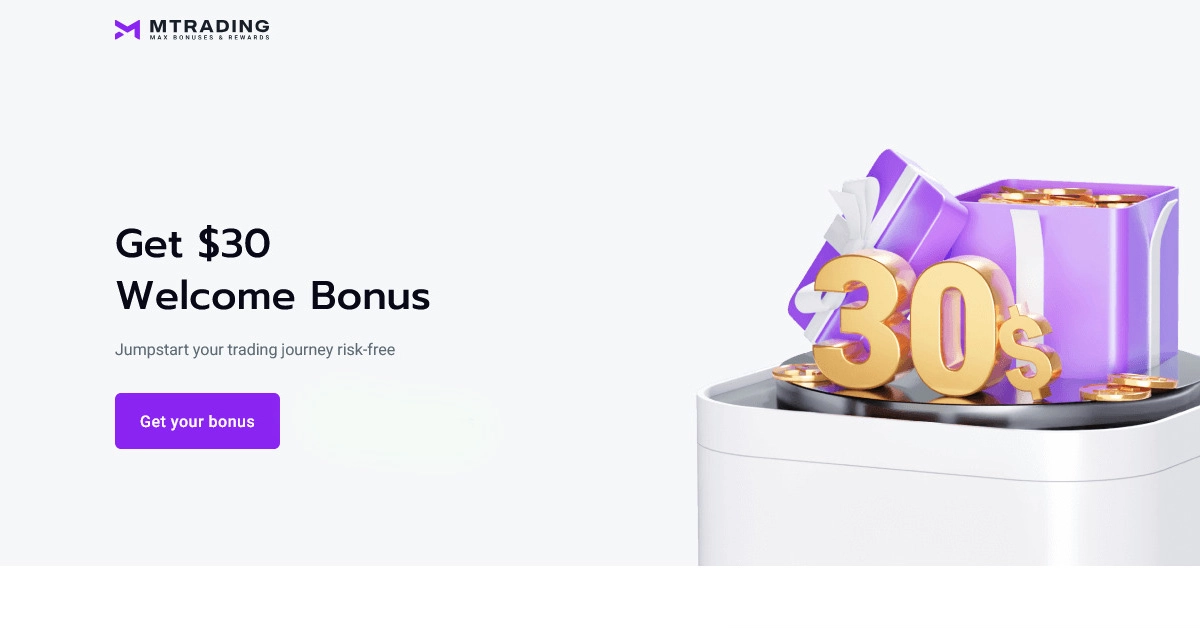 Get $30 with MTradin