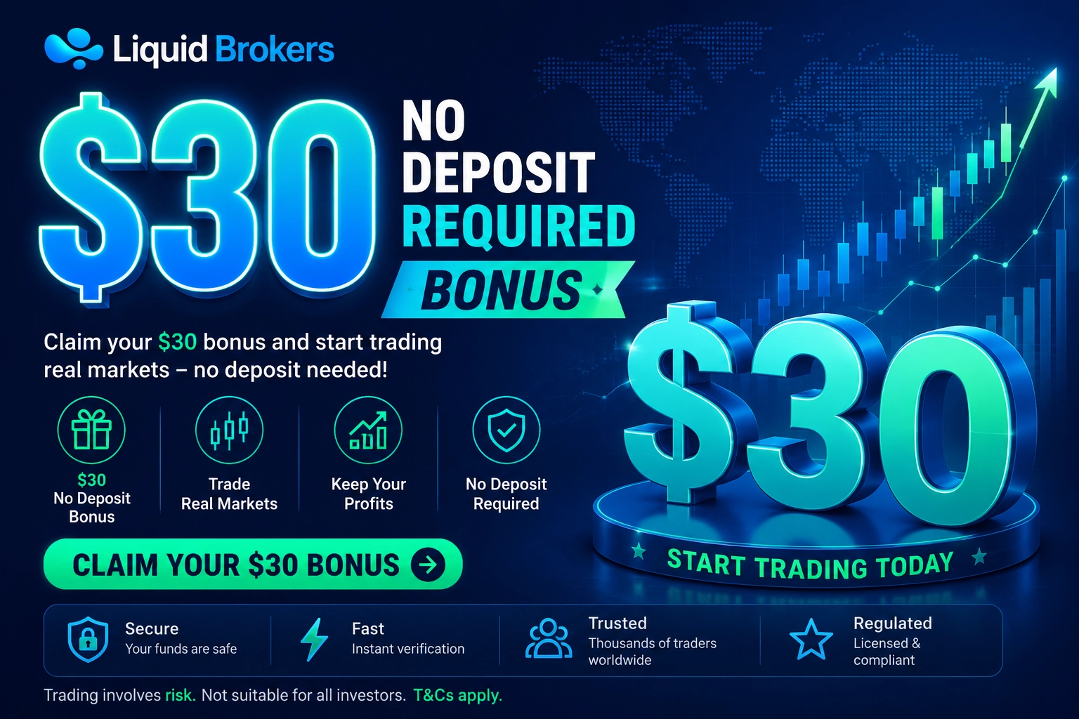 Liquid Brokers $30 R