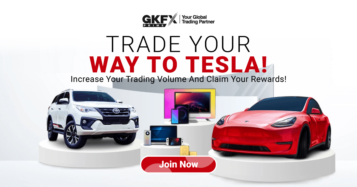 Win GKFXPrime Trading Contest Rewards to Tesla!