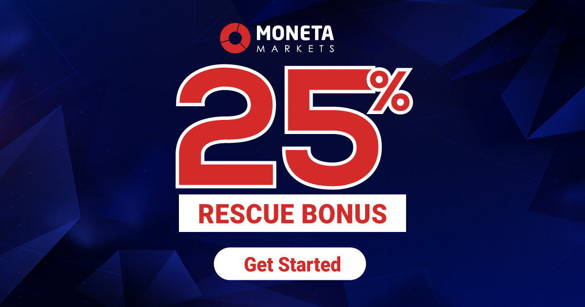 Receive a Forex 25% Rescue Bonus from Moneta Markets