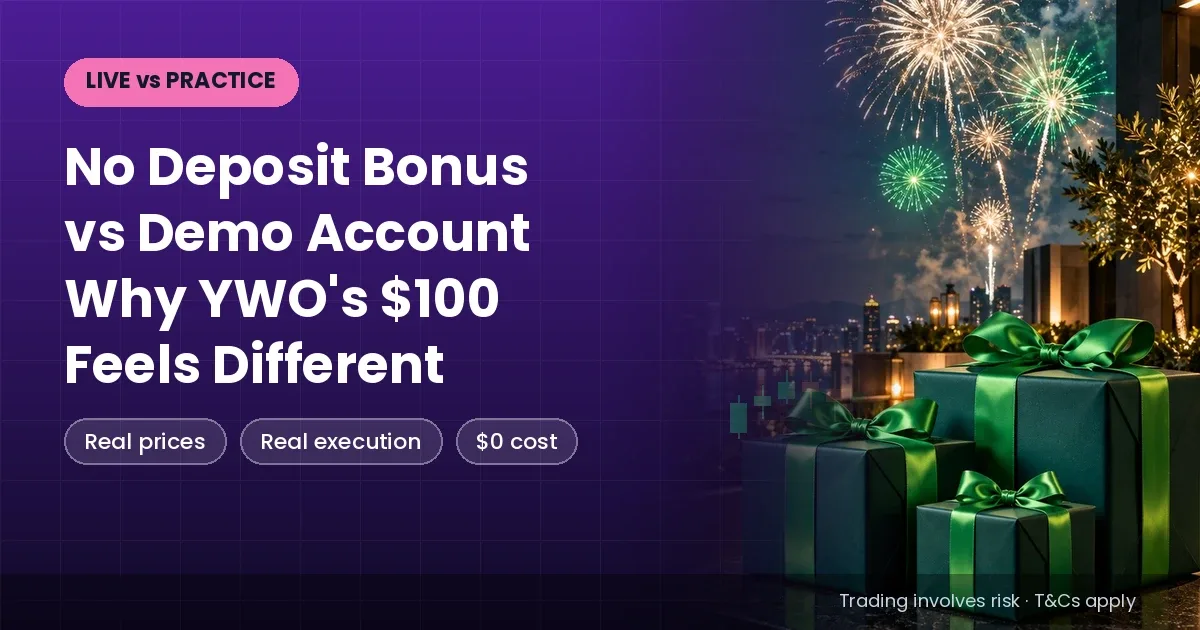 How to Get the YWO Broker $100 No Deposit Bonus